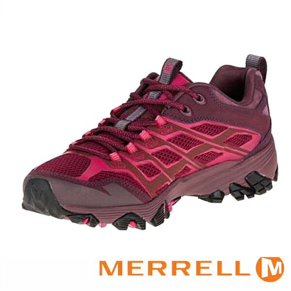 MERRELL  MOAB FST GORE-TEX 暗紅 女 健行鞋休閒鞋運動鞋-ML37158