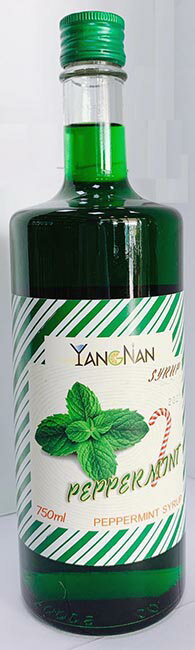 《仰南》薄荷香蜜風味糖漿750ml【天然綠薄荷.清涼爽口】