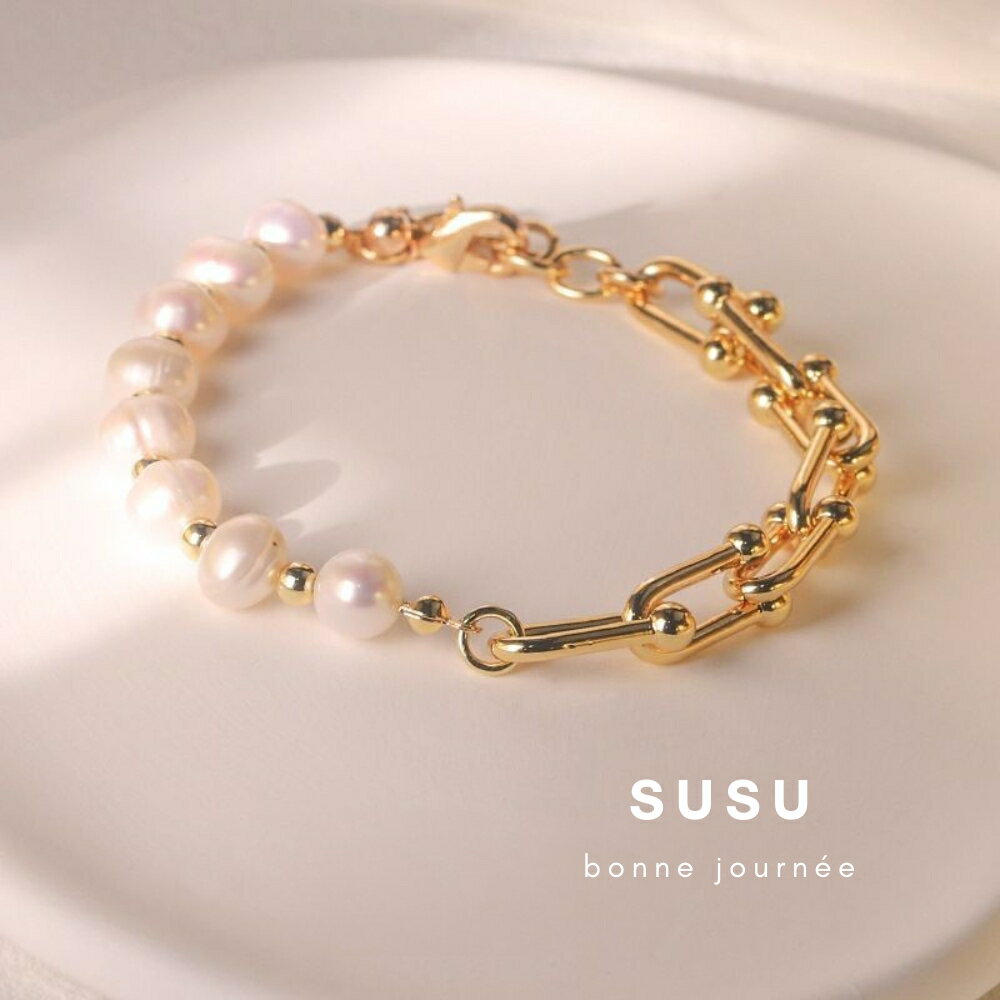 SU SU︱維納斯珍珠手鍊❤️事業 招財 人緣 工作 健康 紓壓 水晶 飾品 耳環 項鍊 手鍊 現貨 穿搭 百搭 時尚