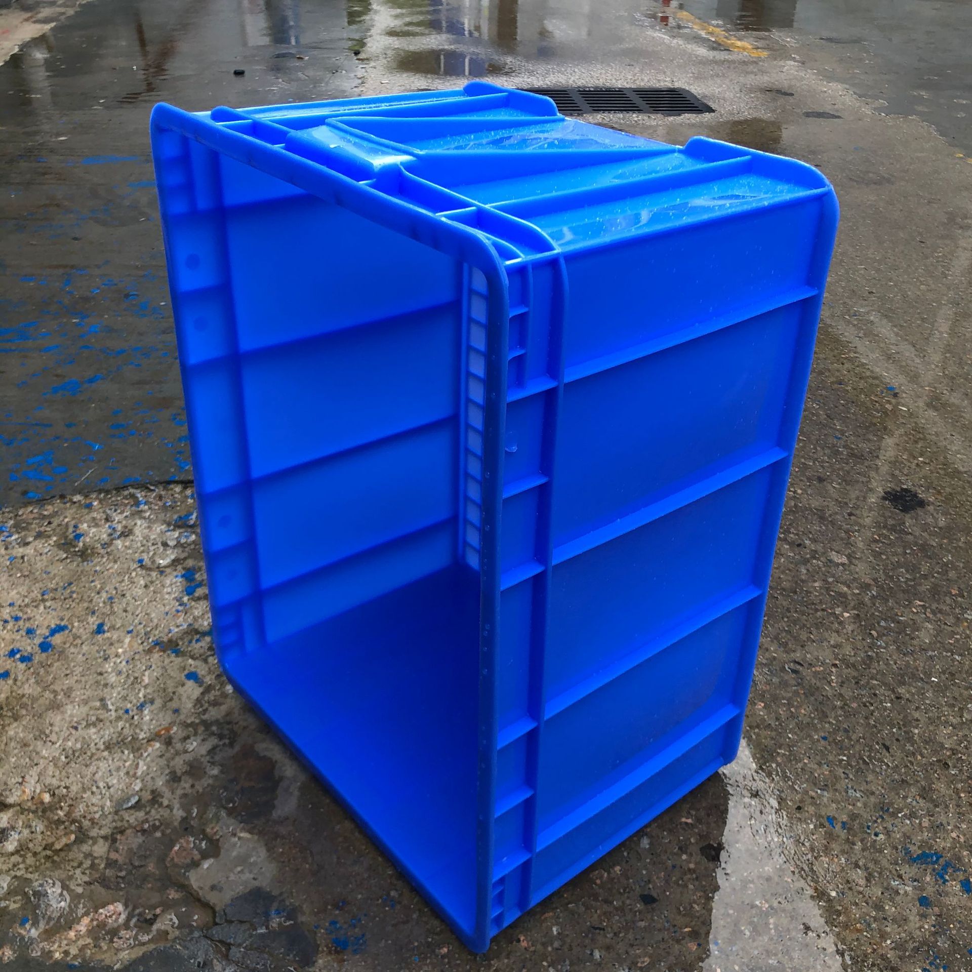 周轉箱 加厚周轉箱零件盒塑料框物料五金工具配件盒收納箱儲物箱長方形箱
