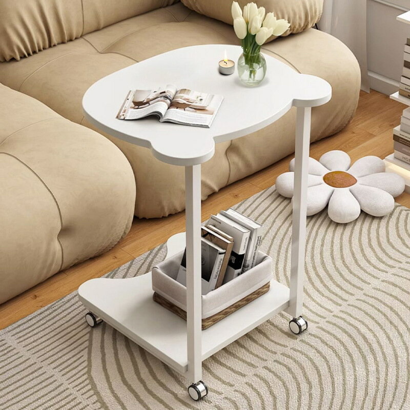 【免運】美雅閣| 小熊貓可移動沙發邊幾小茶幾客廳小戶型床邊桌現代簡約桌子床頭櫃