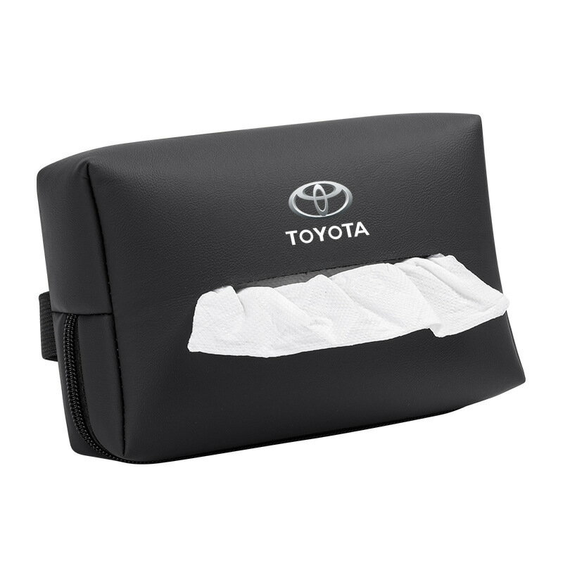 Toyota/豐田亞洲龍奕澤威馳致炫霸道凌尚汽車紙巾包車載扶手箱抽紙包
