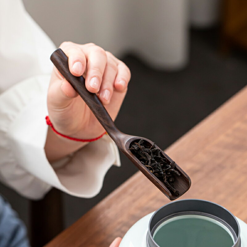 實木茶勺茶鏟茶匙分茶勺竹取茶勺長柄竹茶勺小茶勺竹製茶具零配件