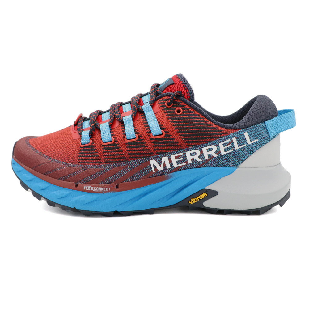 【全館滿額折】 Merrell Agility Peak 紅藍 低筒 止滑 黃金大底 戶外 健走 慢跑鞋 男款 B3656【新竹皇家 ML067463】