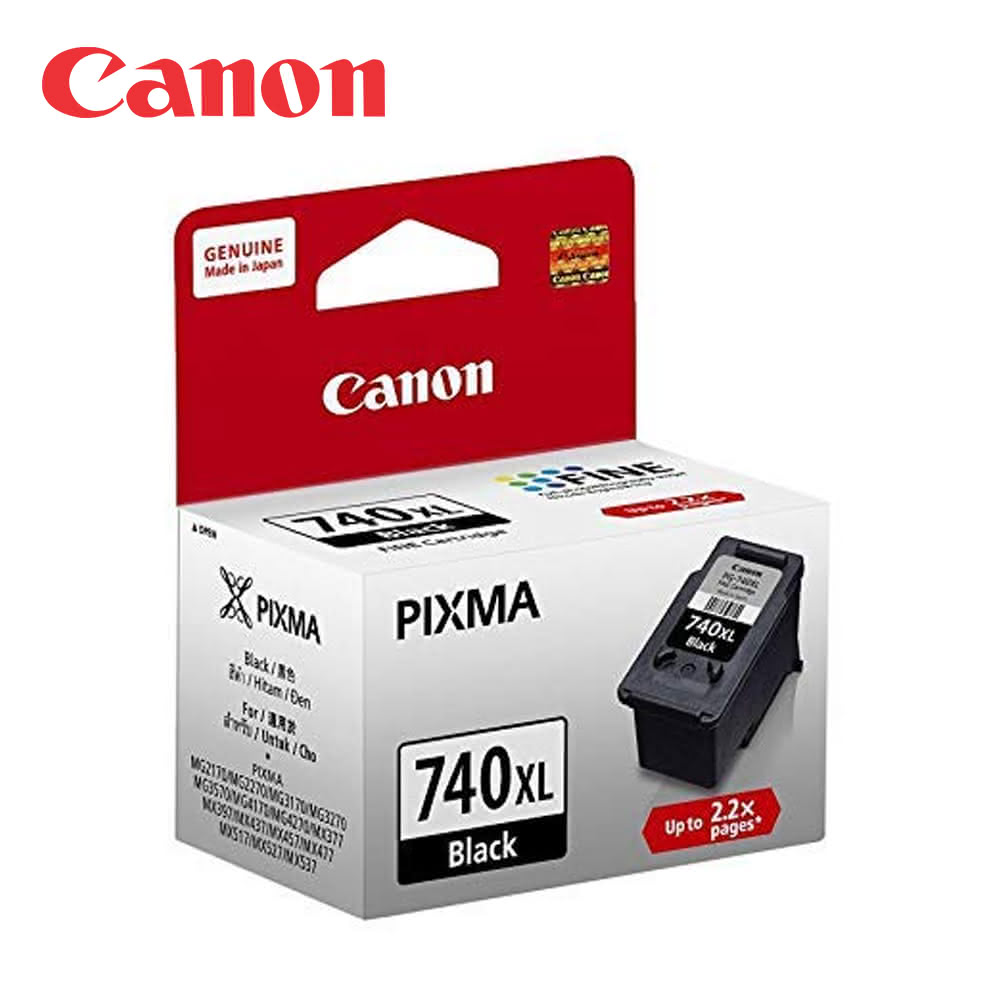 【CANON】PG-740XL 黑色墨水匣【三井3C】