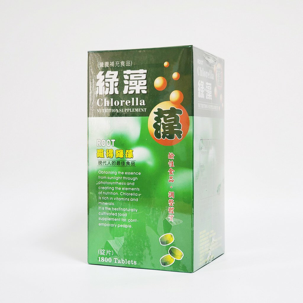羅得 綠藻錠 (小球型藻) 1500粒 純素