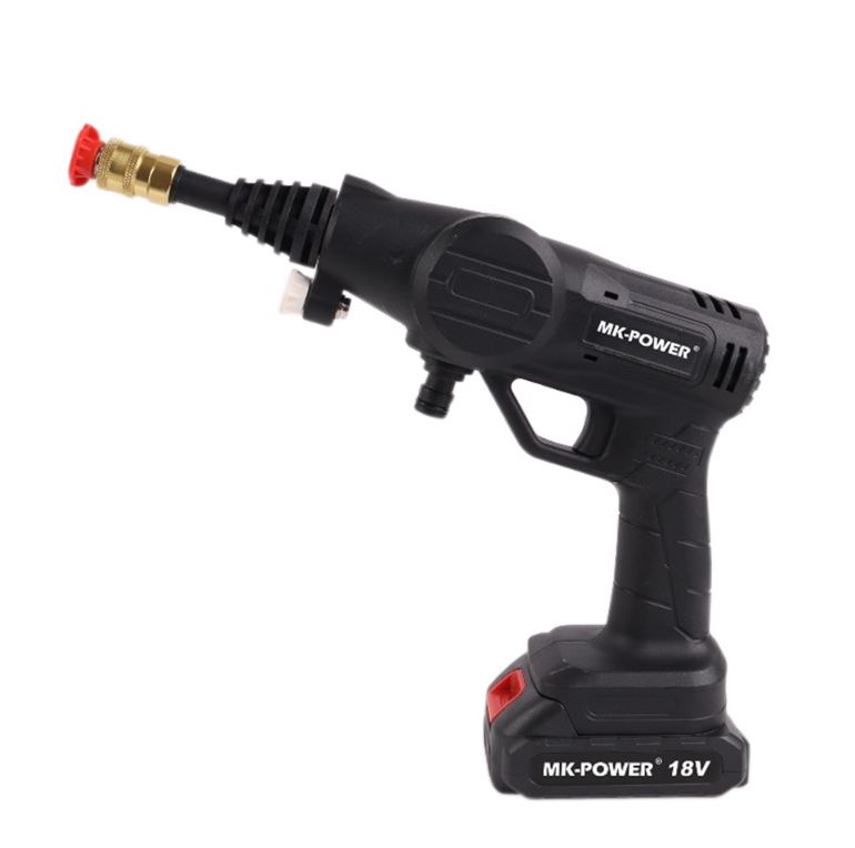 小鋼砲噴水槍 高壓清洗機 MK-POWER MK-P96 電動噴水槍 通用牧田電池 自吸兩用 洗車神器 多用途 洗地