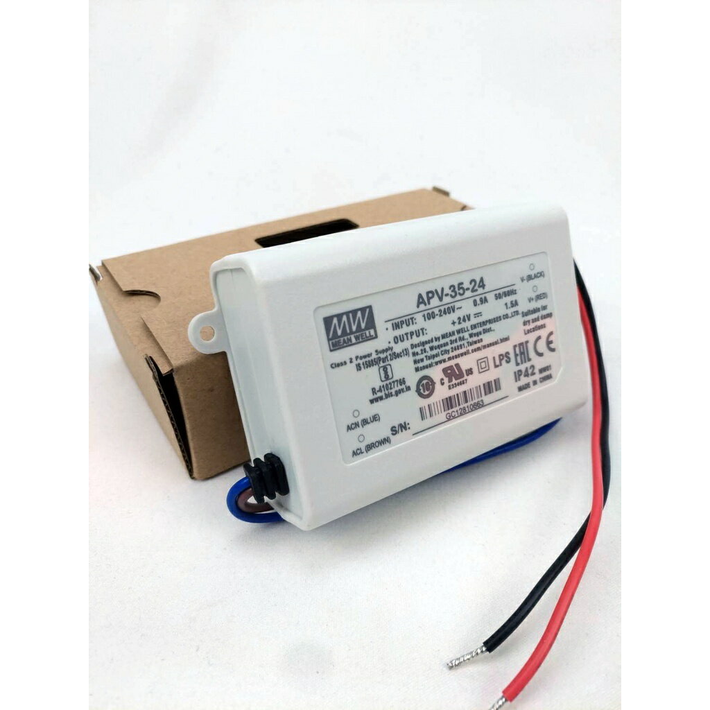 MEAN WELL 明緯 APV-35-24 35W 24V 1.5A 全電壓 電源供應器 變壓器