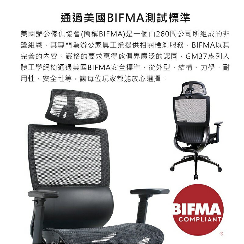 【享最高折300】Power Master亞碩 GM37-A 線控版 人體工學網椅 電腦椅 透氣網布 多功能底盤 PU靜音輪 1