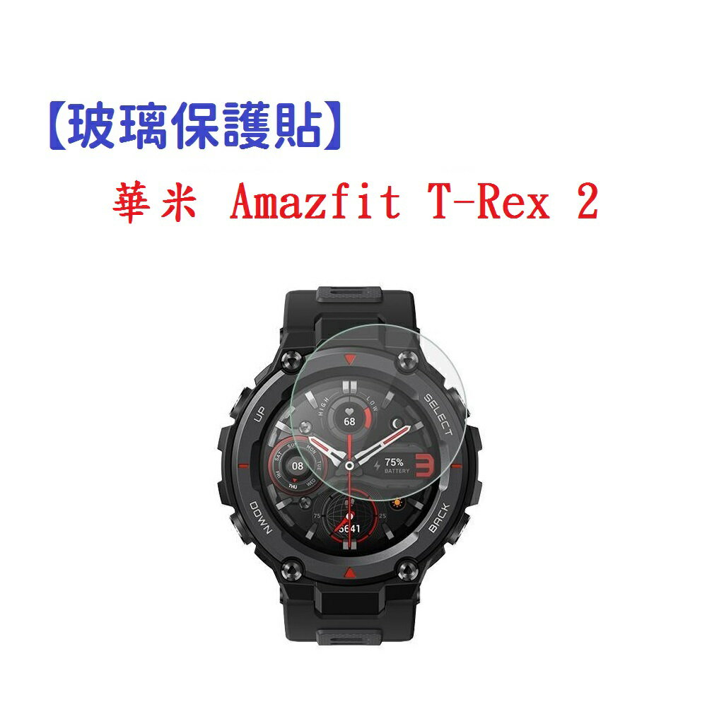 【玻璃保護貼】華米 Amazfit T-Rex 2 智慧手錶 高透玻璃貼 螢幕保護貼 強化 防刮 保護膜