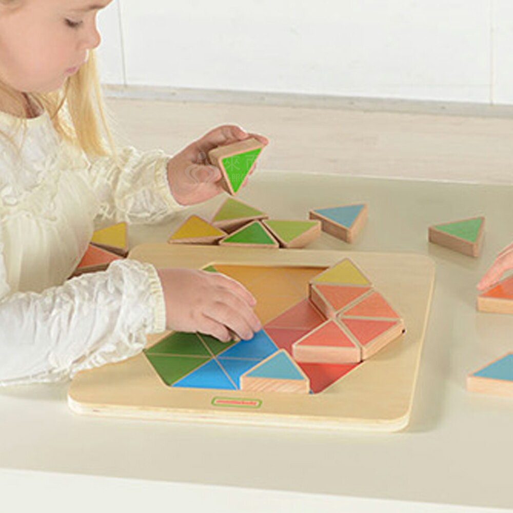 來而康 Masterkidz 好童年玩具 六邊形馬賽克拼圖 MK02297 木質拼圖 益智玩具 益智遊戲 手部訓練