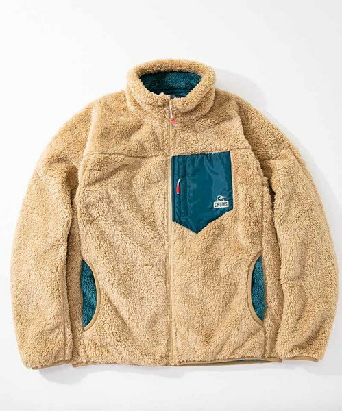 【滿2件再95折】【毒】CHUMS Bonding Fleece 刷毛保暖外套 卡其 男款
