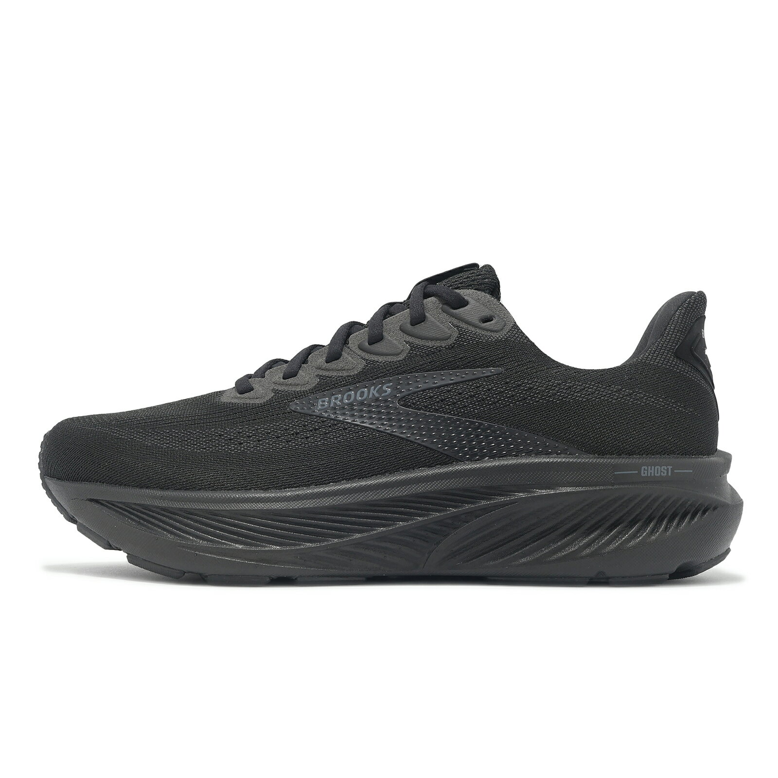 Brooks 慢跑鞋 Ghost 17 4E 男鞋 超寬楦 黑 魔鬼系列 緩衝 避震 運動鞋 1104424E020