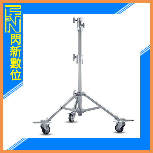 搶券最高折320｜Godox 神牛 SA5015 重型 滑輪燈架 (銀色) / 承重40kg / 高度92-168cm(公司貨)