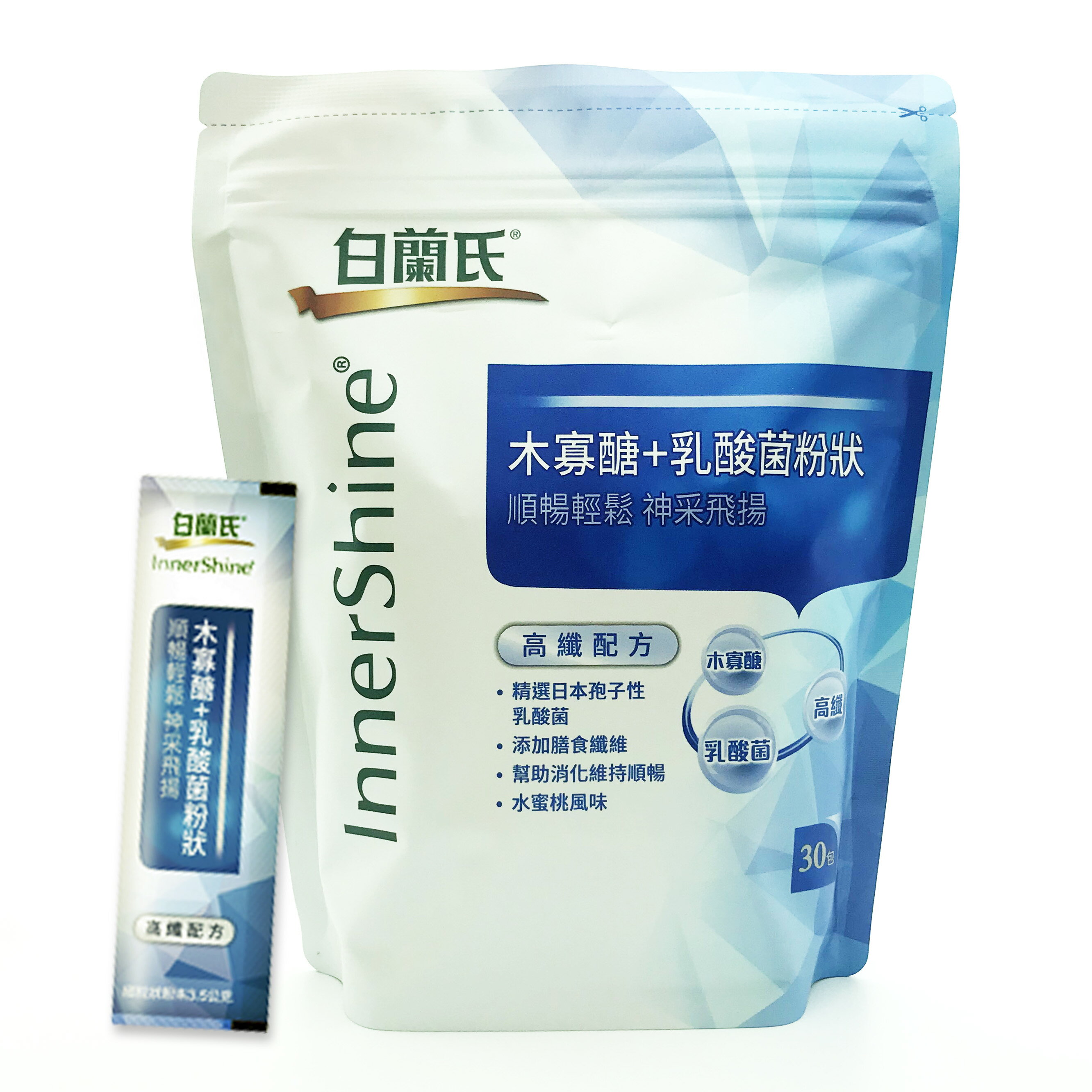 白蘭氏 木寡醣+乳酸菌30包