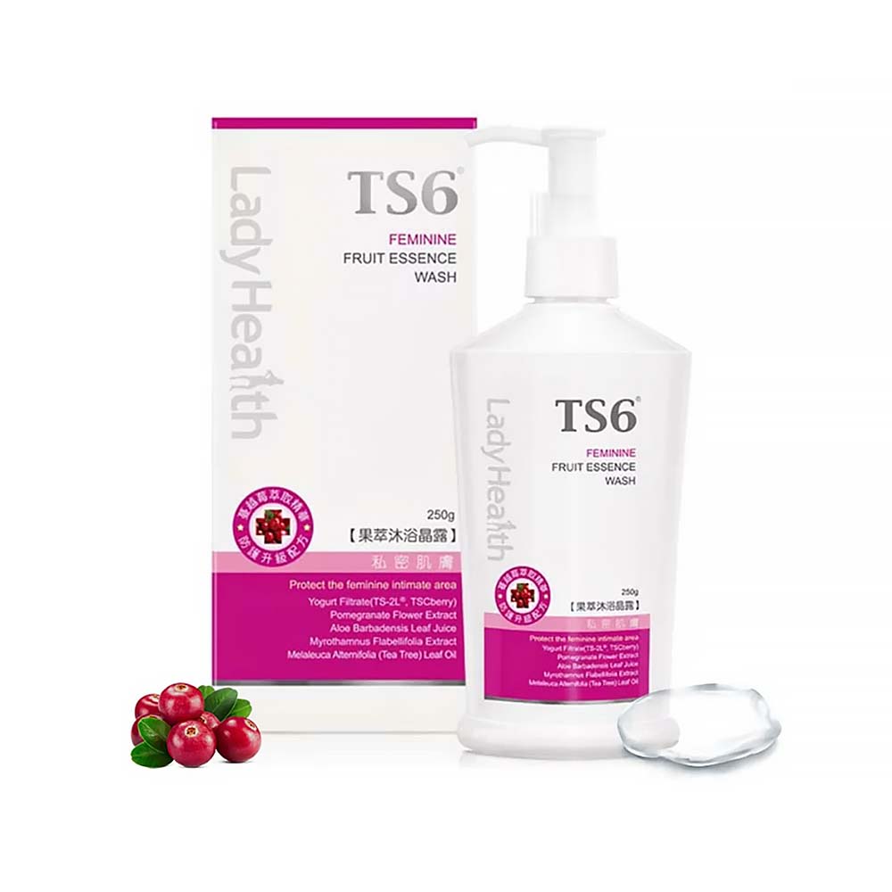 【官方正貨】TS6護一生 果萃沐浴晶露(250g) 專利益菌精華 嫩白潤澤 私密露 私密洗