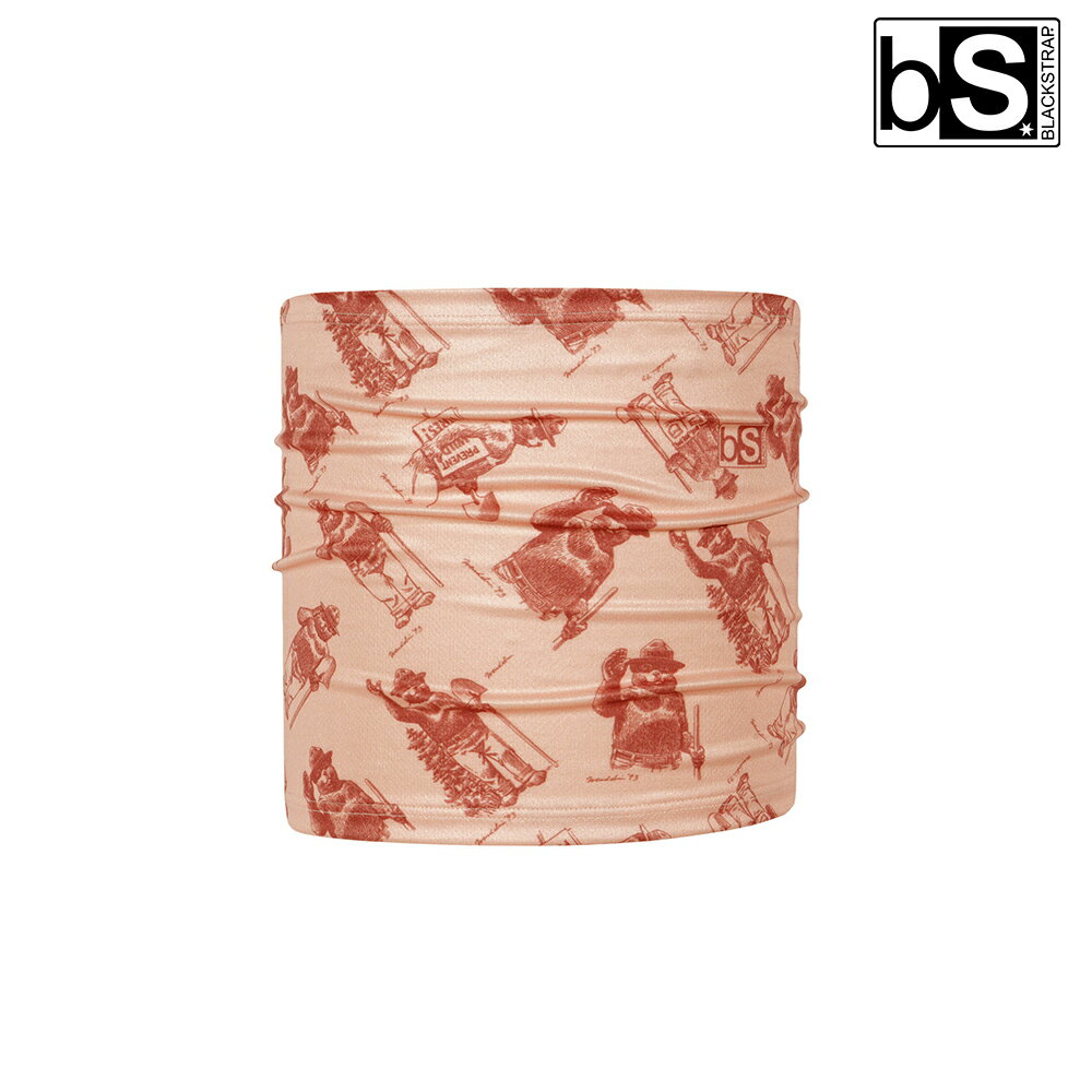 BlackStrap Headband-Smokey 限定款抗 UV 透氣多功能頭帶【Waving Rust/淺藕粉】
