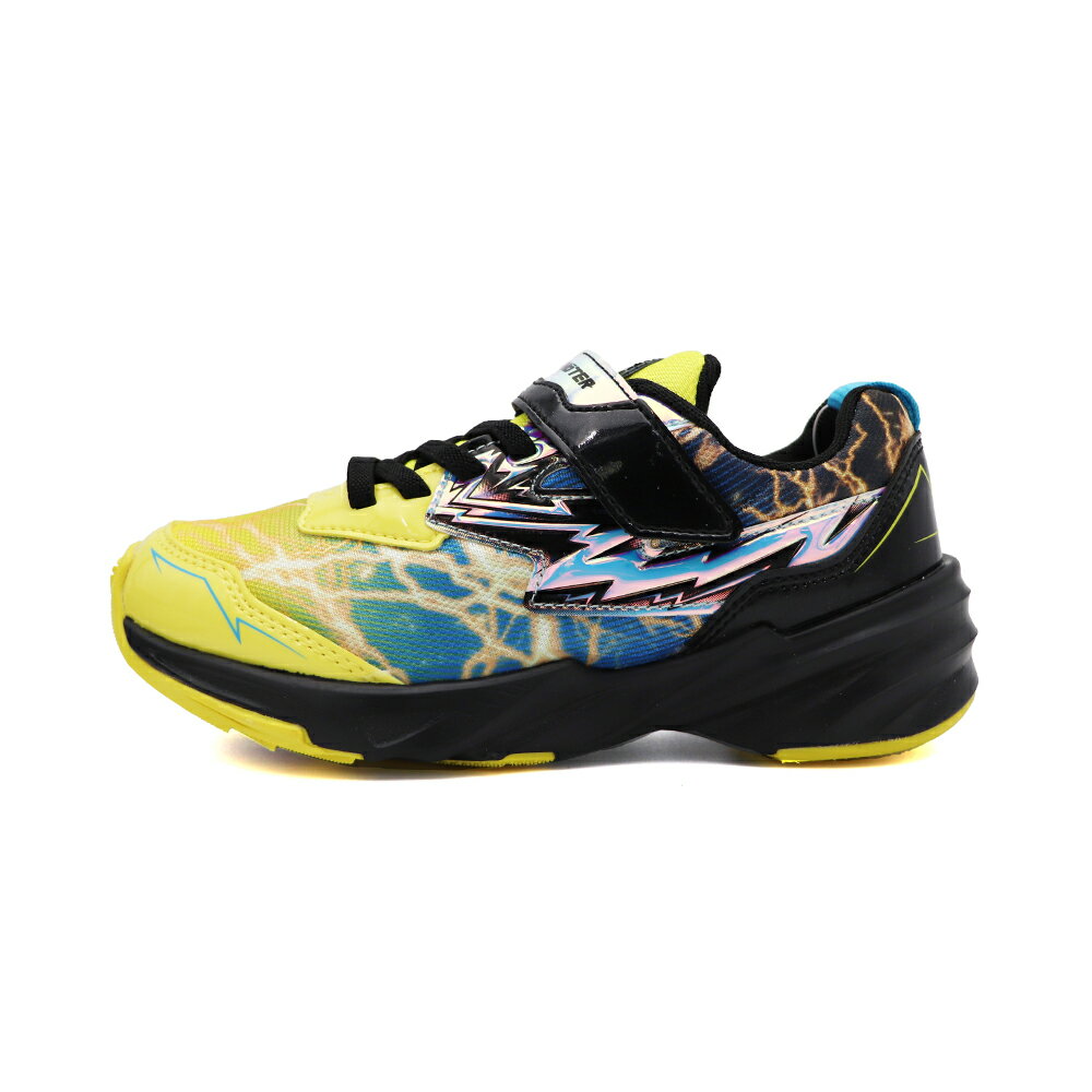 月星 MoonStar SS SK 雷技能 魔鬼氈 運動鞋 中大童鞋 黃黑 S1179 (SK00583)