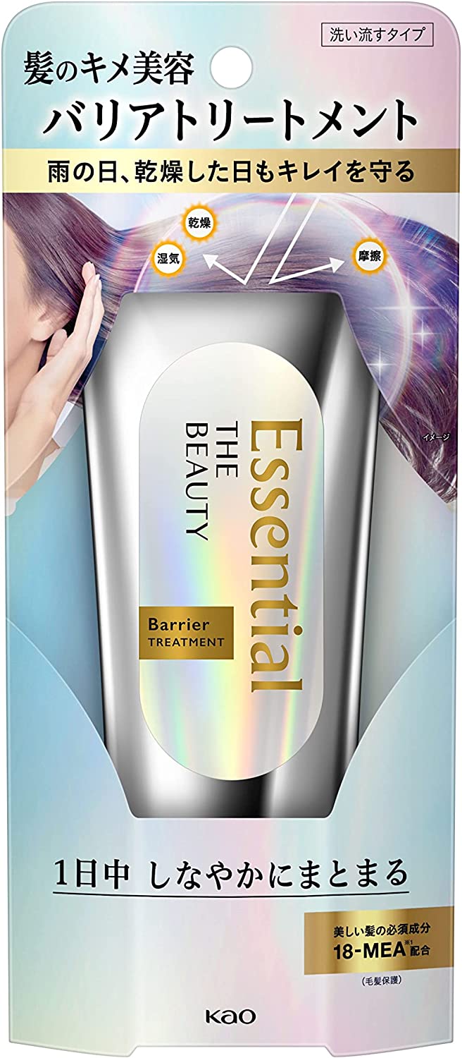 日本製 KAO Essential 逸萱秀 The Beauty 屏障護髮乳 護髮水 護髮油 修護頭髮 護髮 頭髮屏障 柔順 整理髮流 免沖洗 保濕滋潤 【小福部屋】 5