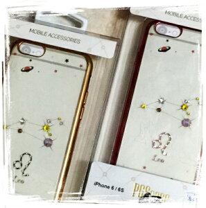 【奧地利水鑽】iPhone 6 /6s (4.7吋) 星座系列電鍍彩鑽保護軟套(獅子座)