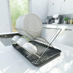 廚房瀝水碗架折疊架筷勺碗碟瀝水籃洗碗佈瀝水架