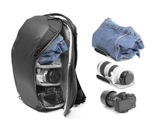 【新博攝影】PEAK DESIGN V2 魔術使者Zip攝影後背包 15L (沉穩黑) 加贈相機雨衣!
