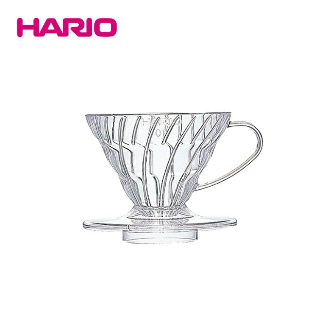 《HARIO》V60透明01樹脂濾杯 VD-01T