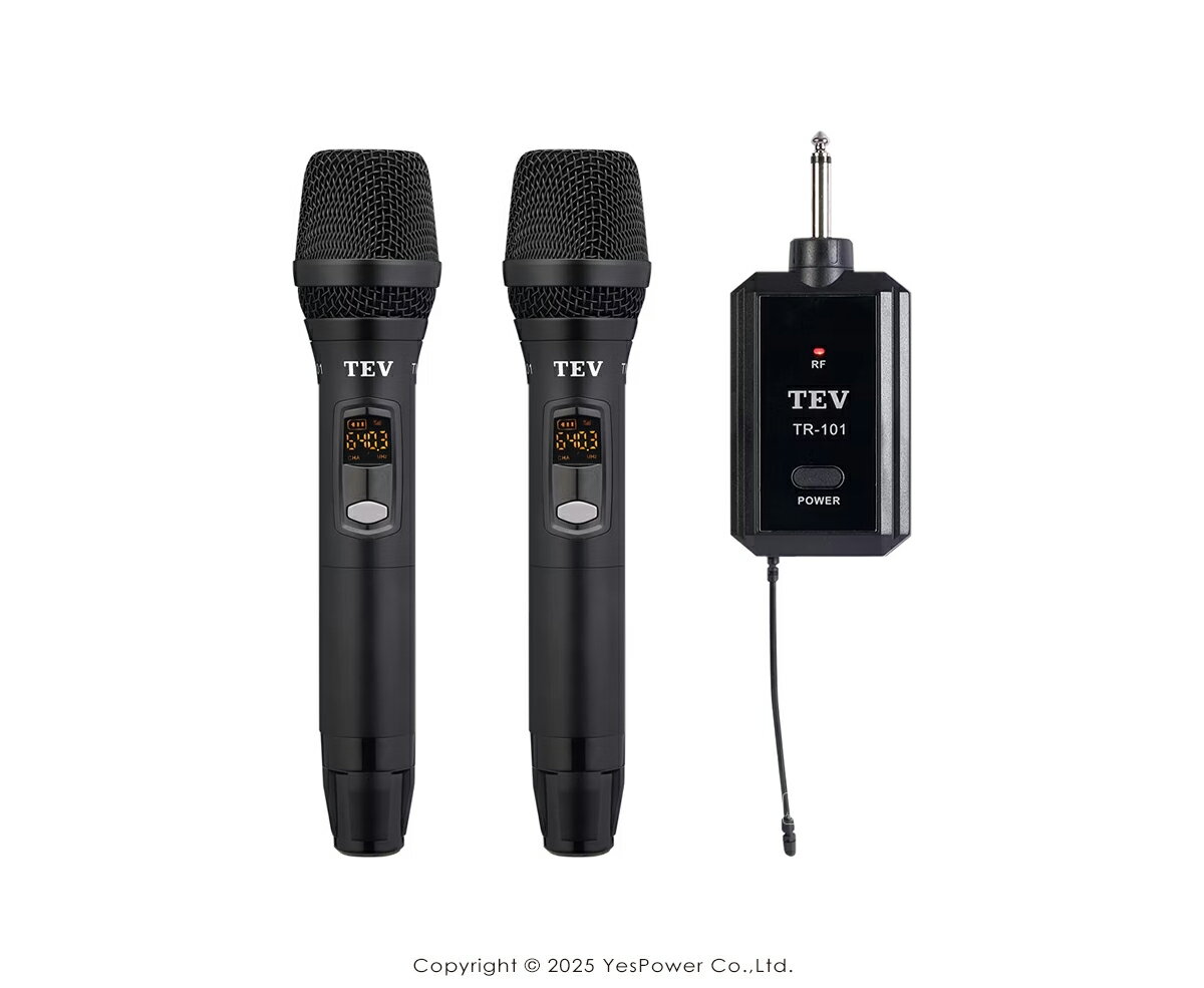 ＊來電優惠＊TR-102 TEV UHF雙頻攜帶式無線麥克風