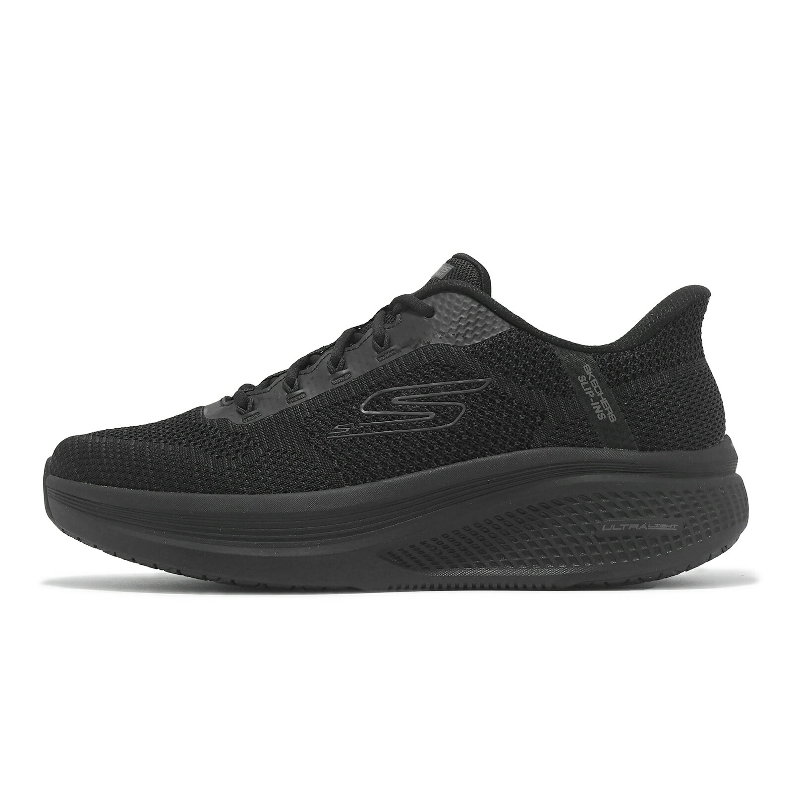 Skechers 工作鞋 Go Run Elevate 2 SR Slip-Ins 男鞋 黑 防水 瞬穿科技 休閒鞋