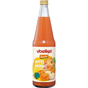 Voelkel 維可 蘋果胡蘿蔔汁 700ml/瓶 demeter認證
