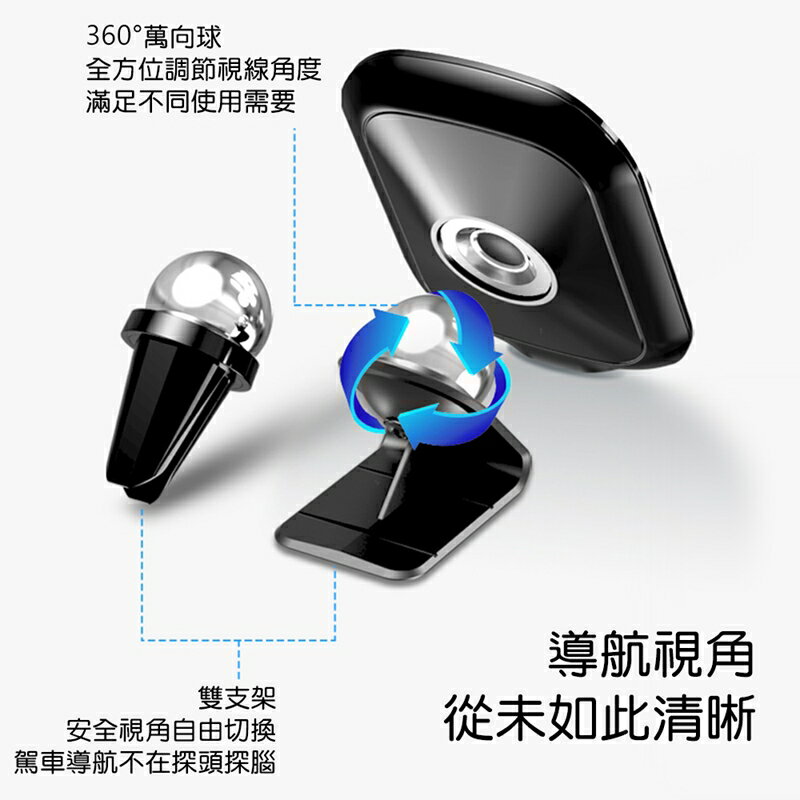 TOTU拓途 神行者系列15W車載磁吸充電支架CACW056【APP享6%回饋】 5