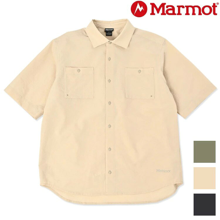 Marmot 土撥鼠 DA 男款 網眼透氣短袖襯衫 MTSS25MSH019