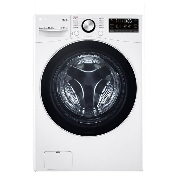 LG樂金 WD-S15TBD 15公斤滾筒蒸洗脫烘洗衣機 【APP下單點數 加倍】