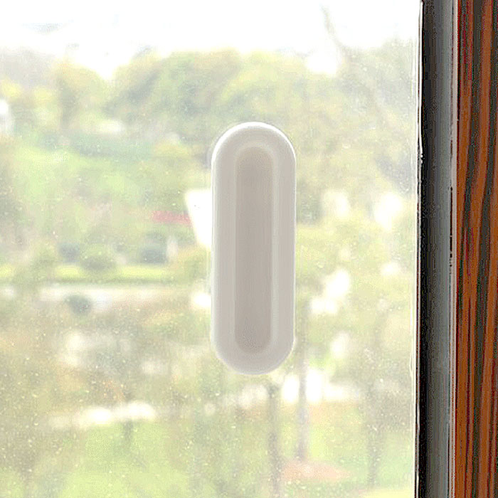 玻璃門拉手粘貼式簡易抽屜無痕強力免打孔吸盤移門窗推拉冰箱把手