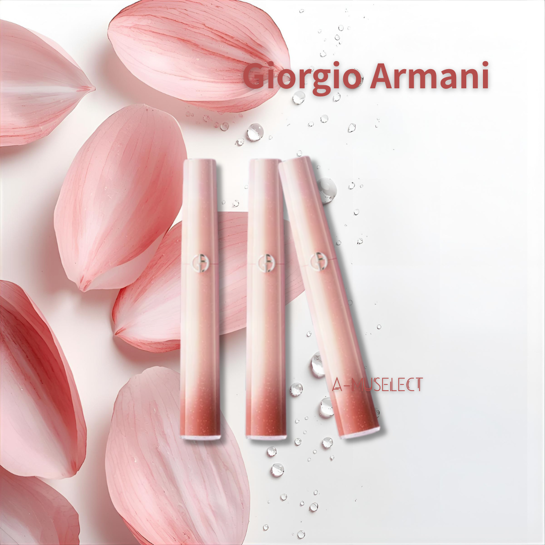 【Giorgio Armani】亞曼尼奢華絲絨訂製唇萃 霓虹幻彩限定版 #142 #321 #504｜雙11狂購節⚡專櫃 美妝 香氛 保養 凍齡收編 打造不老神肌