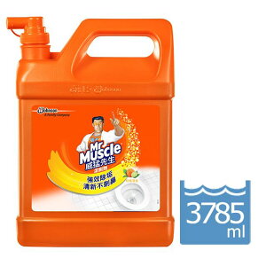 (箱購免運) 威猛先生 潔廁劑 柑橘清香（3785ml*4/箱) 加侖桶