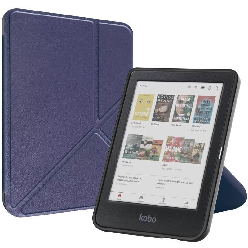 適用於KOBO Clara Colour變形支架皮套防摔TPU軟膠全包防摔保護套kobo套KOBO ClaraBW保護殼外套