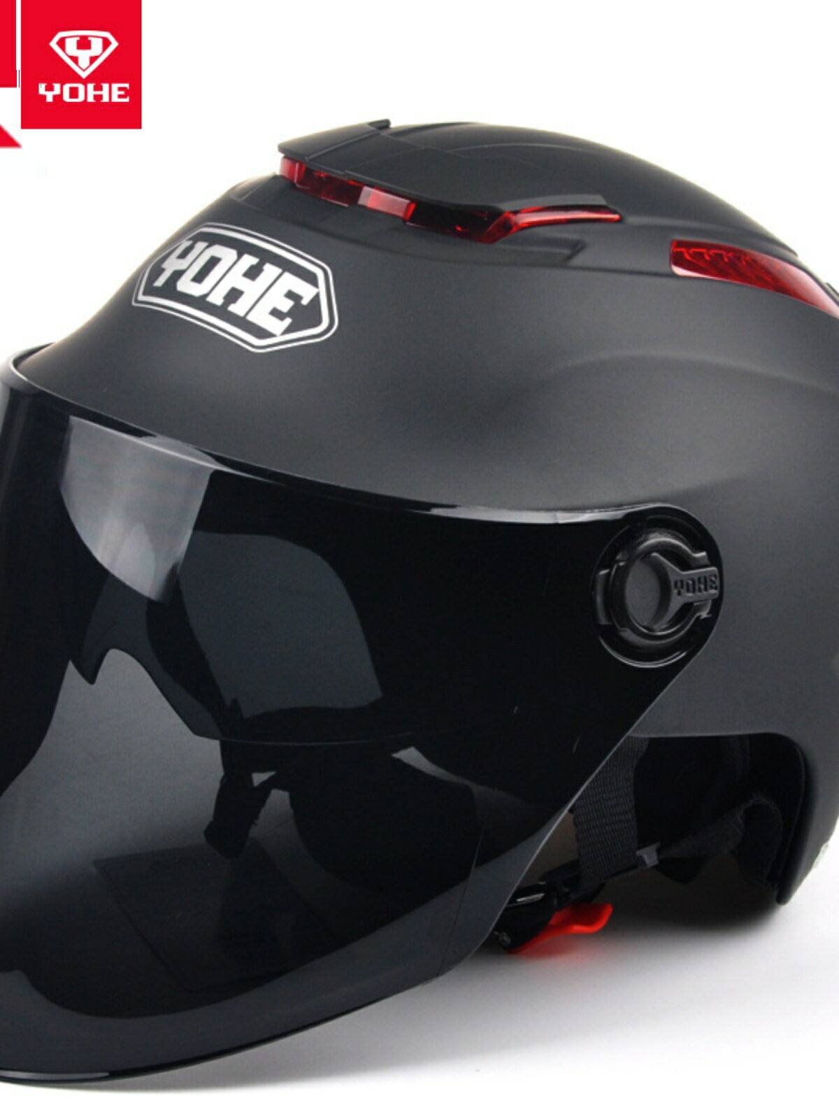 3C認證正品永恒頭盔夏季半盔電動車防曬帽摩托車安全帽男女士夏盔
