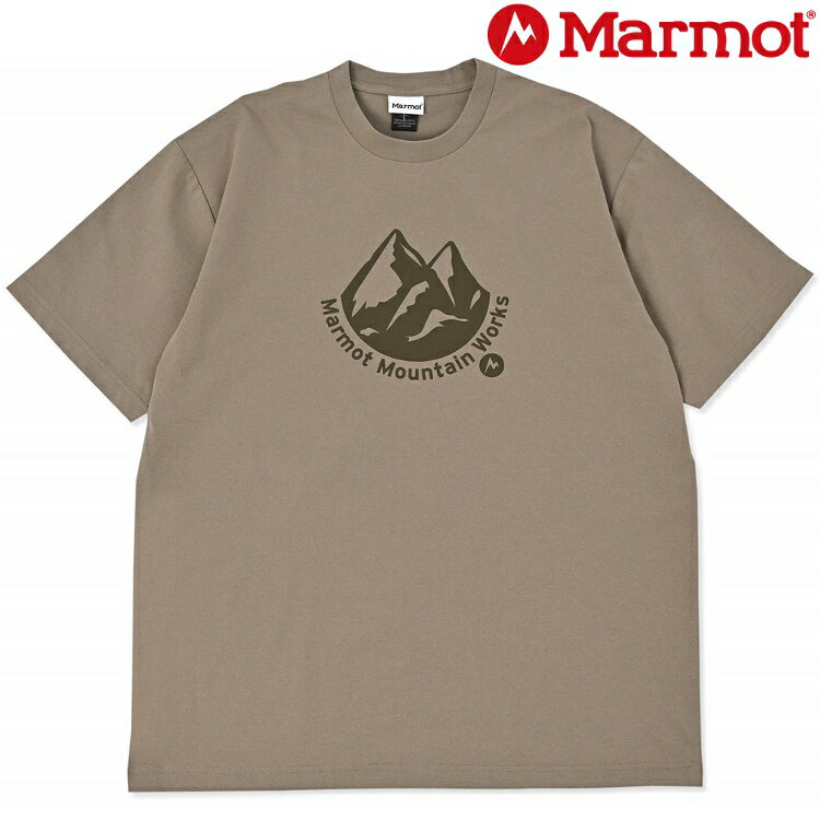 Marmot 土撥鼠 Mt.Precious T-Shirts 男款 短袖抑菌快乾T MTSS25MST059 J012 深米