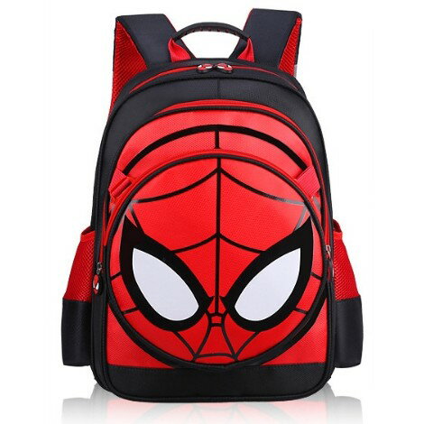 櫻桃嚴選 蜘蛛人書包 子母包 護脊護背 國小書包 蝙蝠俠 鋼鐵人 美國隊長 超人 國小1-6年級 3D夜間反光 高品質 1