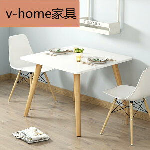單身公寓家具套裝小戶型餐桌吃飯桌子出租屋用一桌兩椅組合經濟型