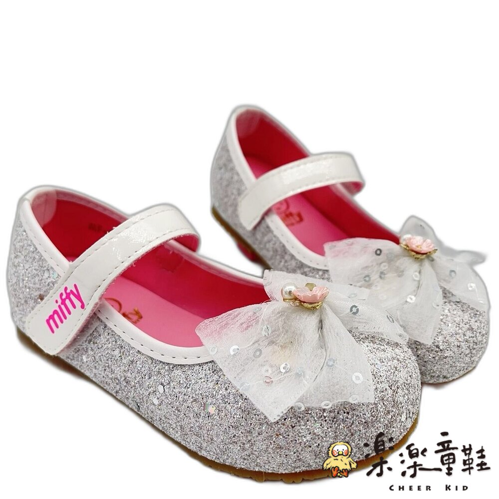 台灣製米菲兔公主鞋-白色 - 女童鞋 公主鞋 娃娃鞋 皮鞋 休閒鞋 親子鞋 台灣製 米菲兔