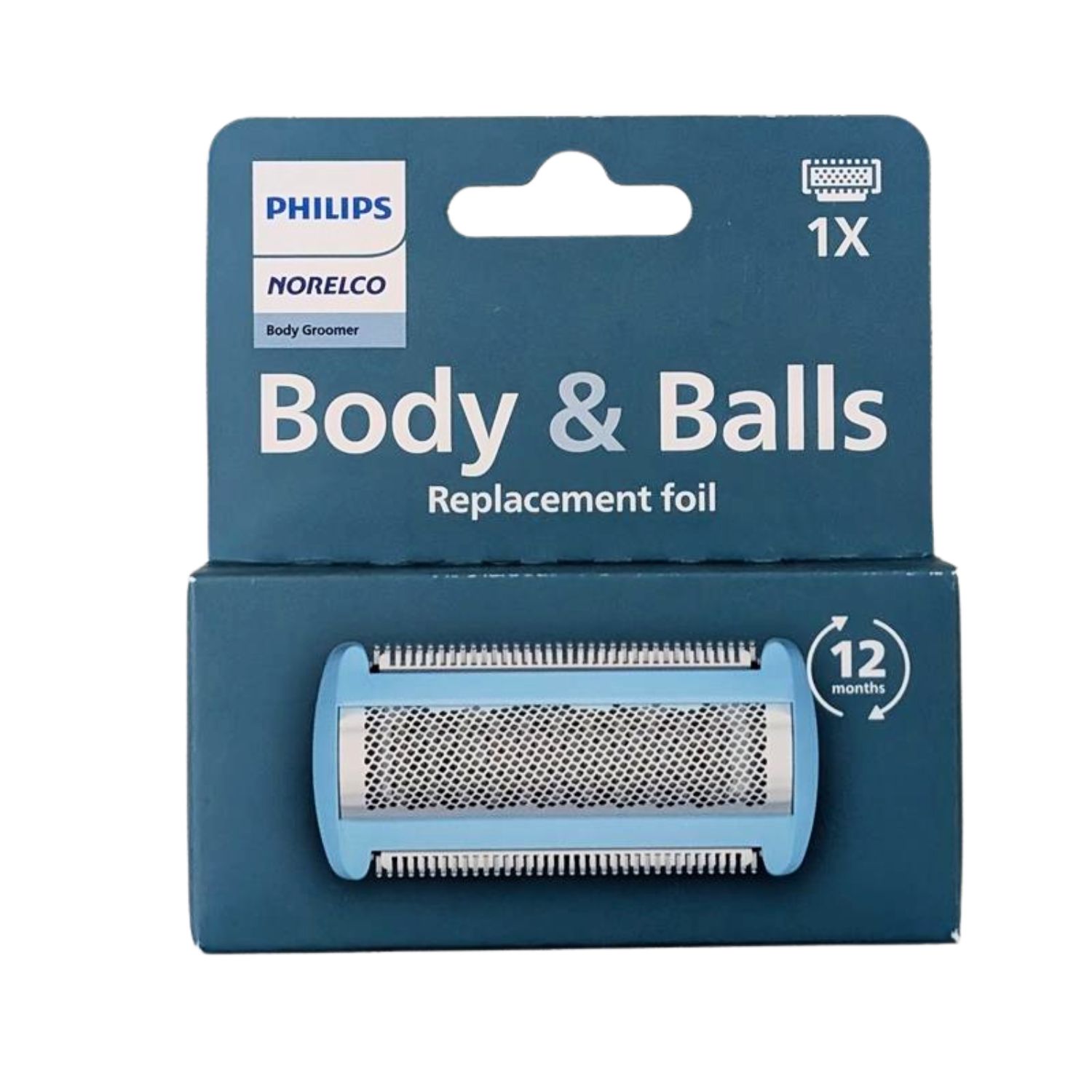 [5美國直購] Philips Norelco BG2010 原廠 替換刀頭 1入 取代 BG2000 適 Body & Ball Bodygroom BG5000 7000 3000 系列 (AA2)