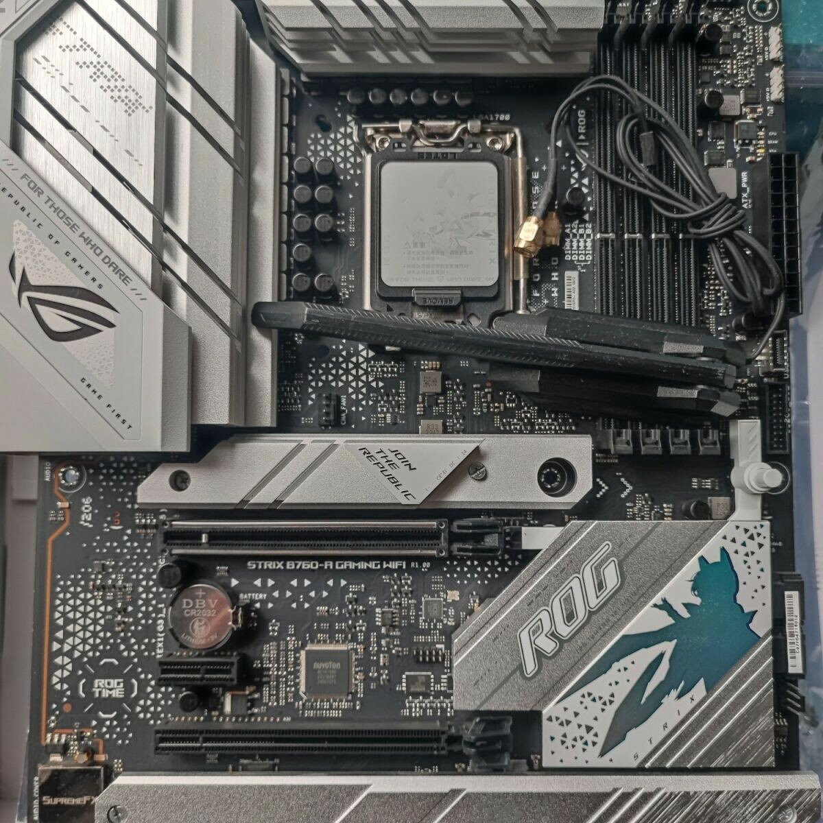 華碩ROG STRIX B760-A WIFI 吹雪主機板 電競豪華ATX主機板 支援D4D5記憶體 天選系列 高速WIFI6 遊戲電腦組裝必備