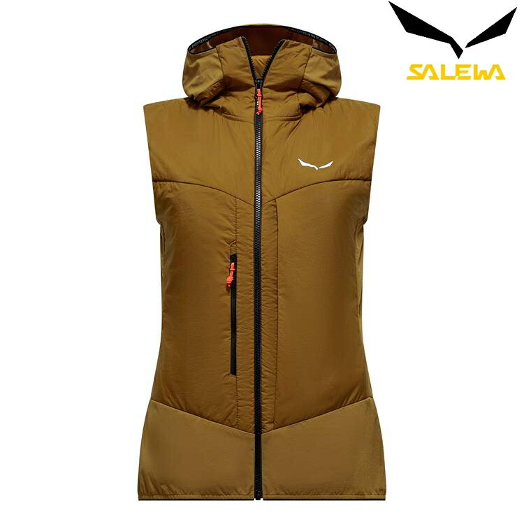 Salewa Sella Durastretch/Tirolwool® Responsive Hybrid Vest 女款 防風背心 28995 7020 金棕