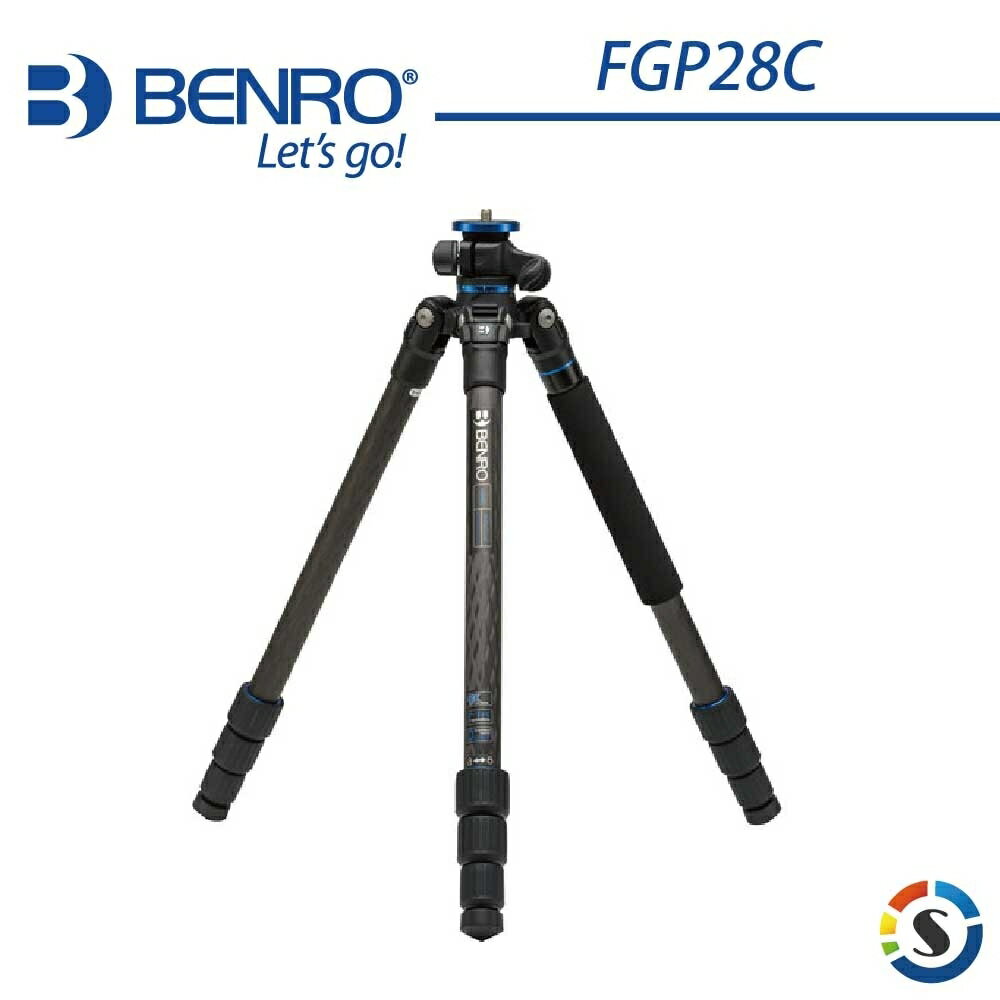 BENRO百諾 FGP28C SystemGo Plus系列碳纖維反折三腳架