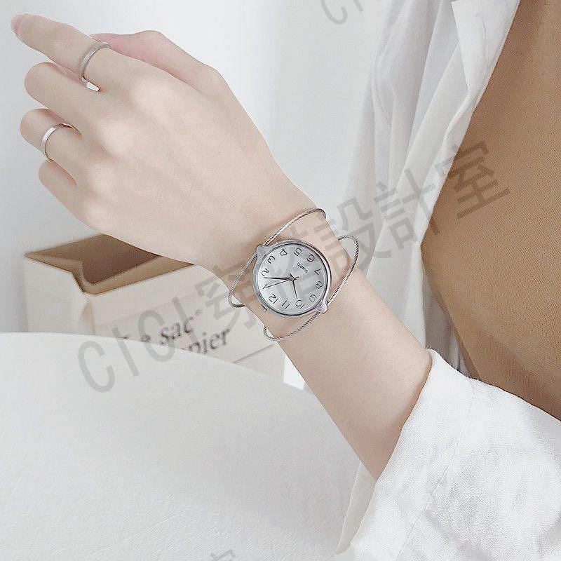 CHEN'S ins風手鐲款手錶手錶 石英錶 腕錶 女手錶【亞德機械五金家居】 2