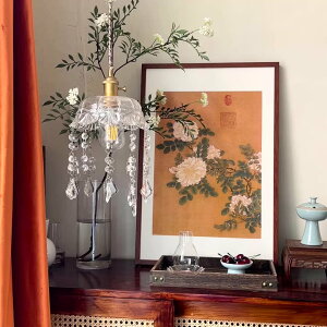 優樂悅~仕女圖 新中式客廳組合裝飾畫茶室過道走廊掛畫中國風背景墻壁畫