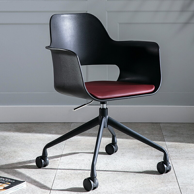 設計師椅子靠背辦公椅人體工學久坐電腦椅家用書房凳子休閑椅轉椅