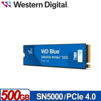 WD 藍標 SN5000 500GB M.2 PCIe 4.0 NVMe SSD WD 藍標 SN5000 500GB M.2 PCIe 4.0 NVMe SSD